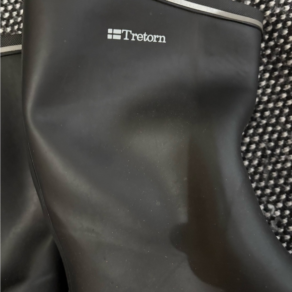Tretorn Black Rain Boots for Men - Picture 2 of 3